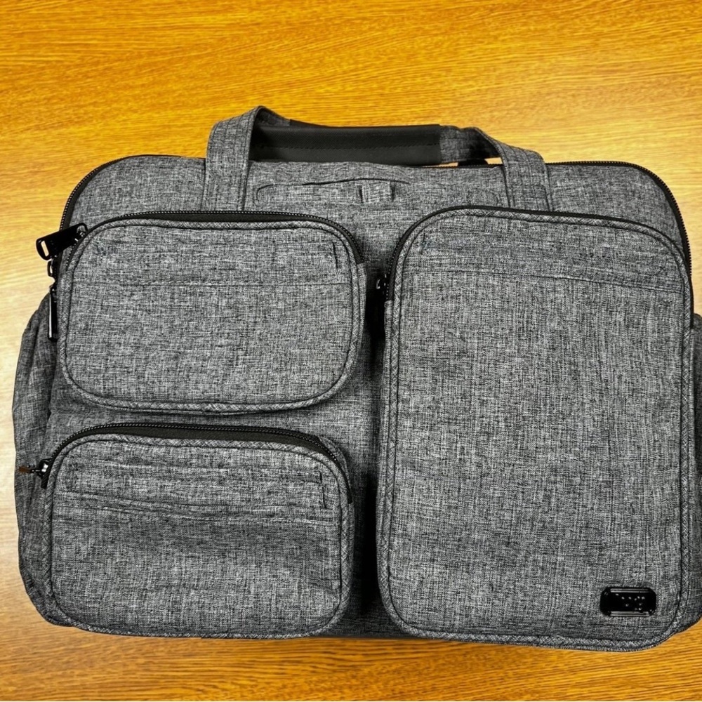 Lug Puddle Jumper Duffel in Heather Grey